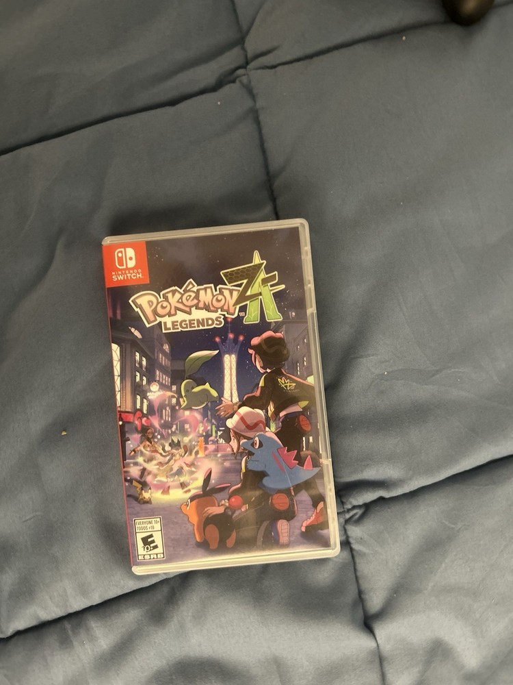 Nintendo Switch OLED with pokemon z-a