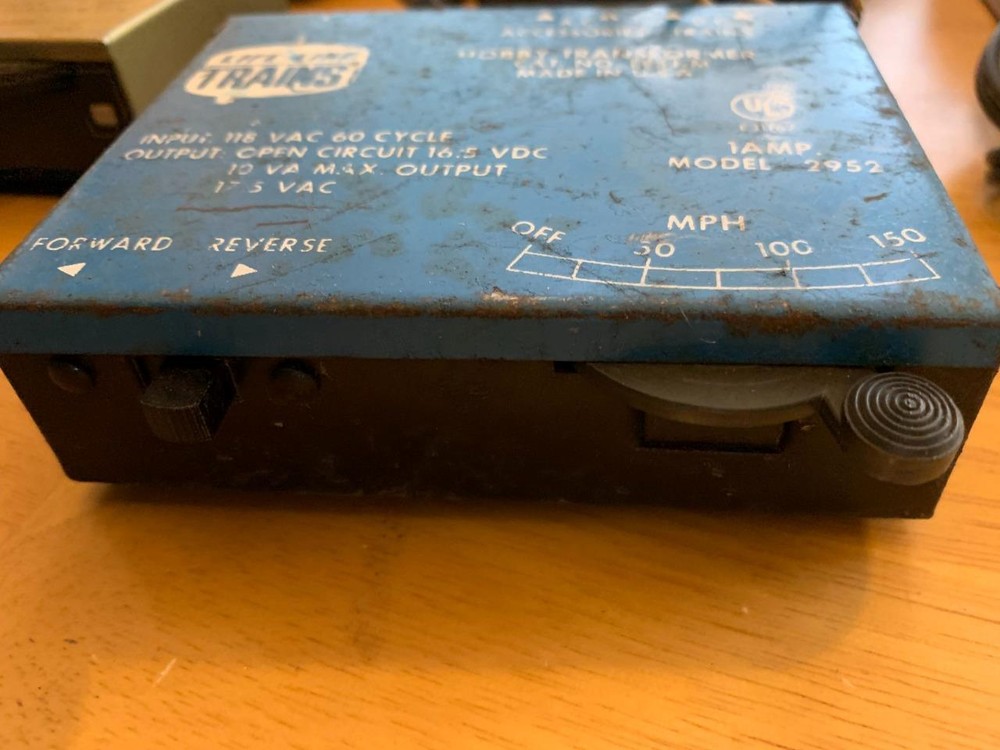 Lot of 8 Train Transformers Power Controller As Pictured UNTested Mixed Brands