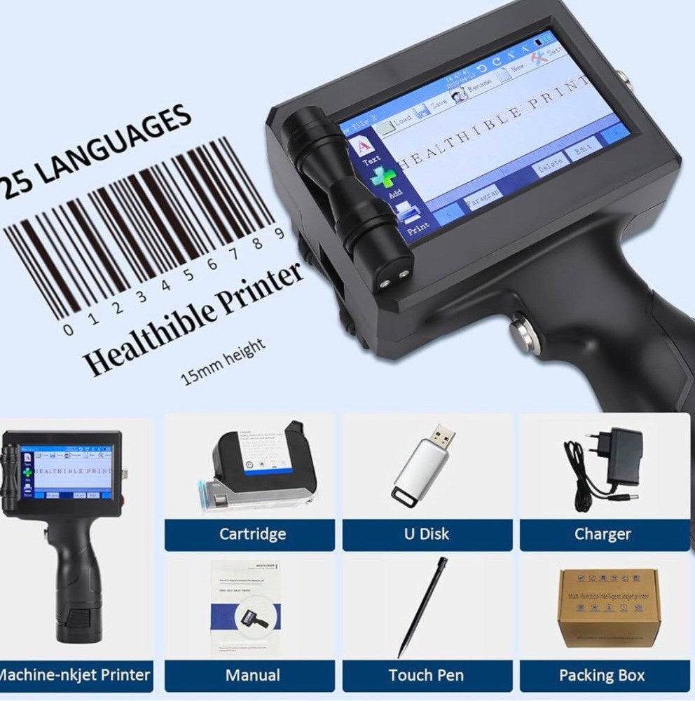 Handheld Inkjet Printer Gun