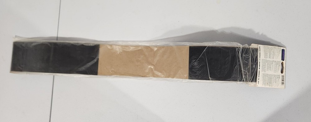 Vtg Windshield Sunscreen Eyes Static Cling 4X60" Auto Art