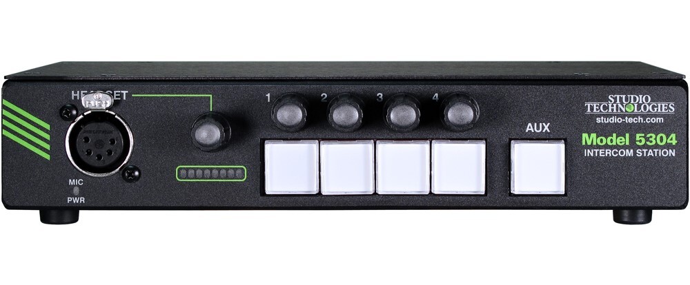 Studio Technologies MODEL-5304 Advanced 4ch intercom user device Dante audio-ove