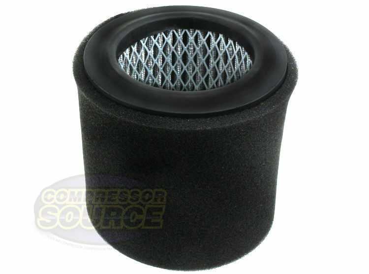 2 Pack Quincy Air Compressor Filter Poly Intake Elements 110377E100 / 110377E904