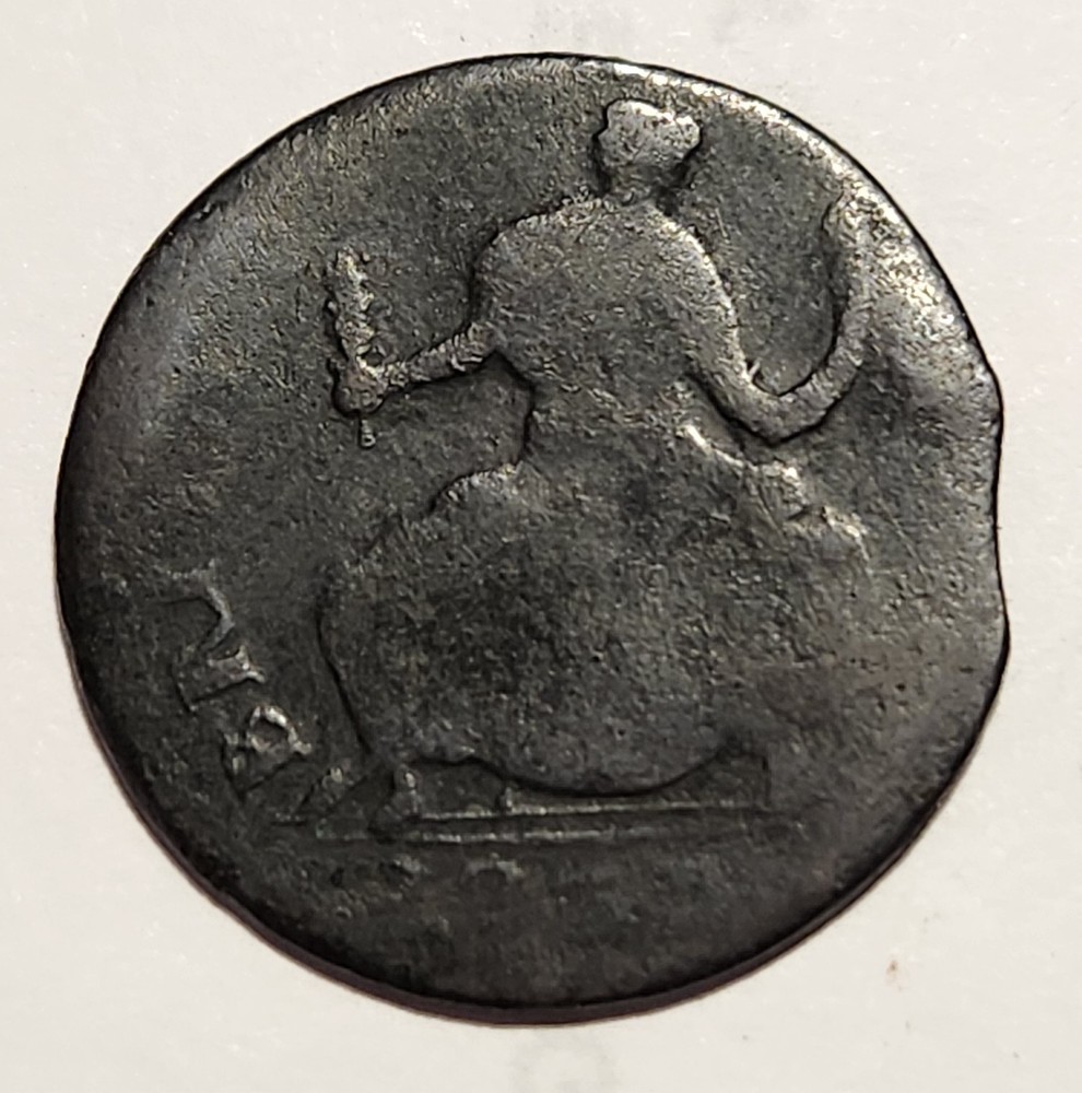 1751 Simian Halfpenny 13-51A