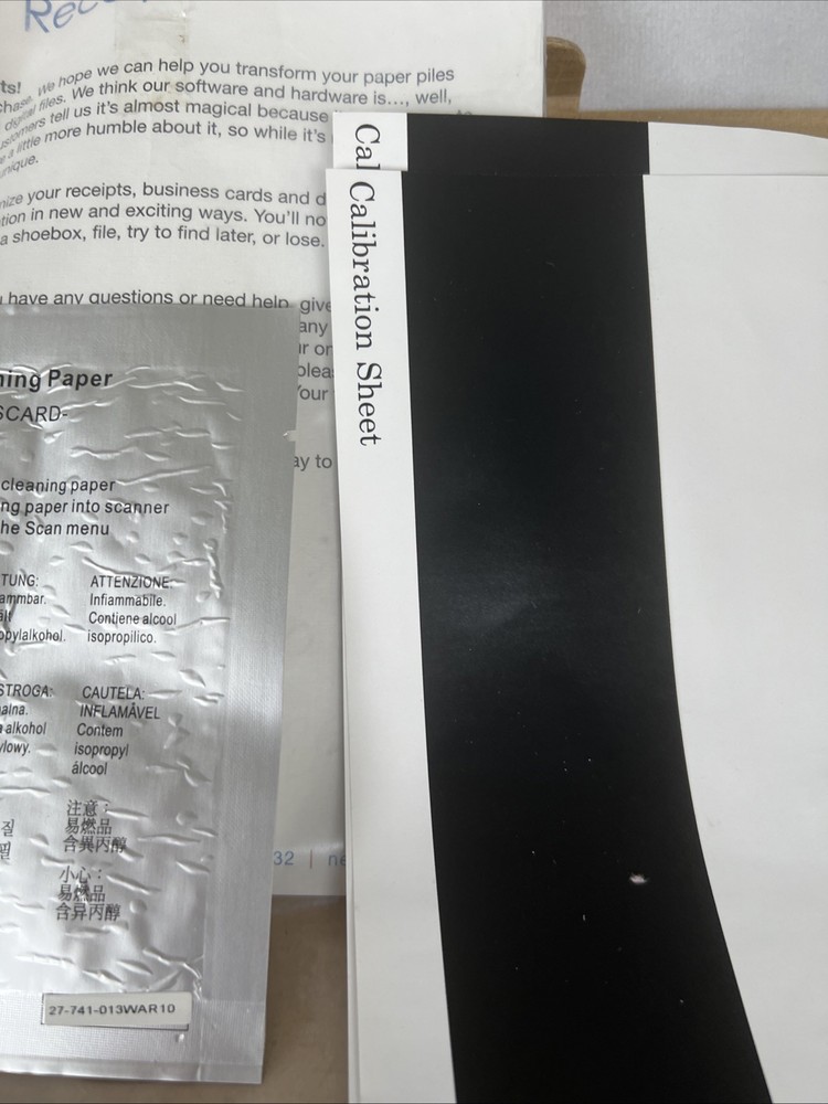 NeatReceipts Mobile Receipt and Document Scanner **No Disc**