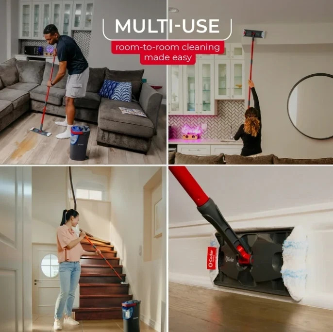 O-Cedar H2prO Microfiber Flat Mop System- Ship From USA- No Import Fees