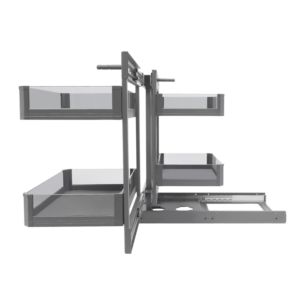 Blind Corner Cabinet Organizer Corner Pull Out Organizer for Kitchen 63*50*59cm