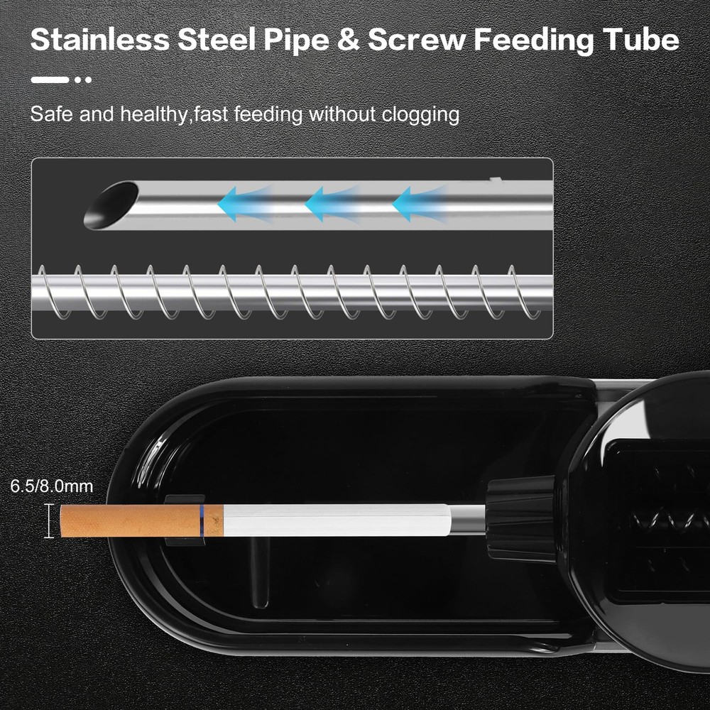 Plastic Cigarette Rolling Machine - Efficient, User-Friendly for Beginners Exper