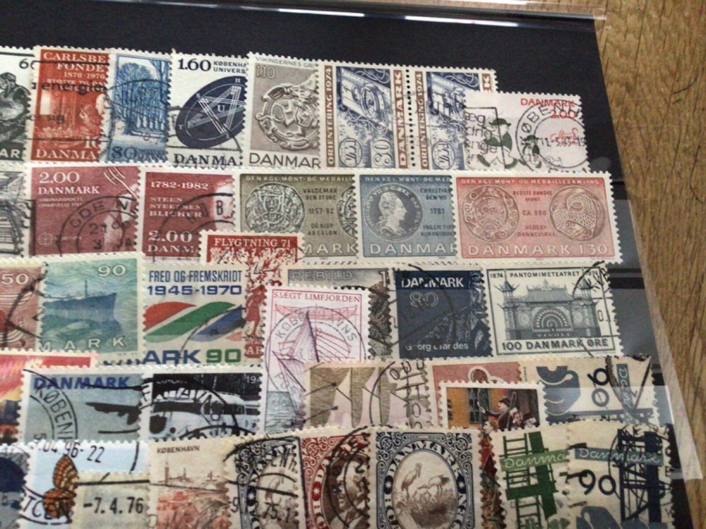 Denmark mounted mint or used stamps A12354