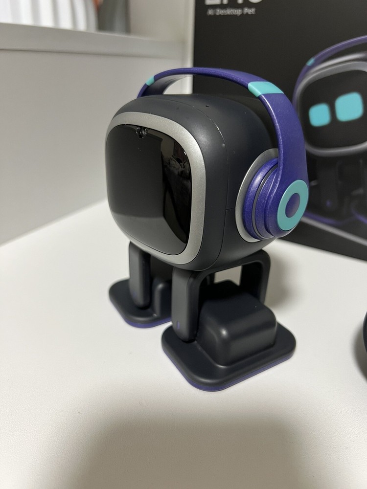 Emo Living Ai Desktop Pet Robot,Emo,Works Great