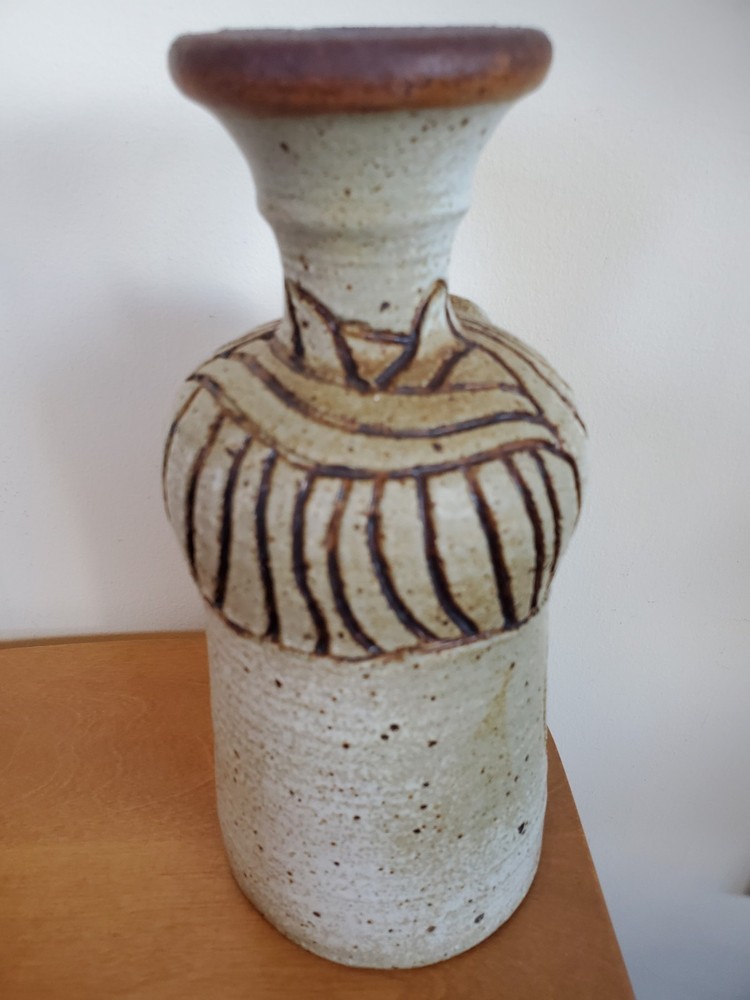 Stoneware/pottery Candleholder