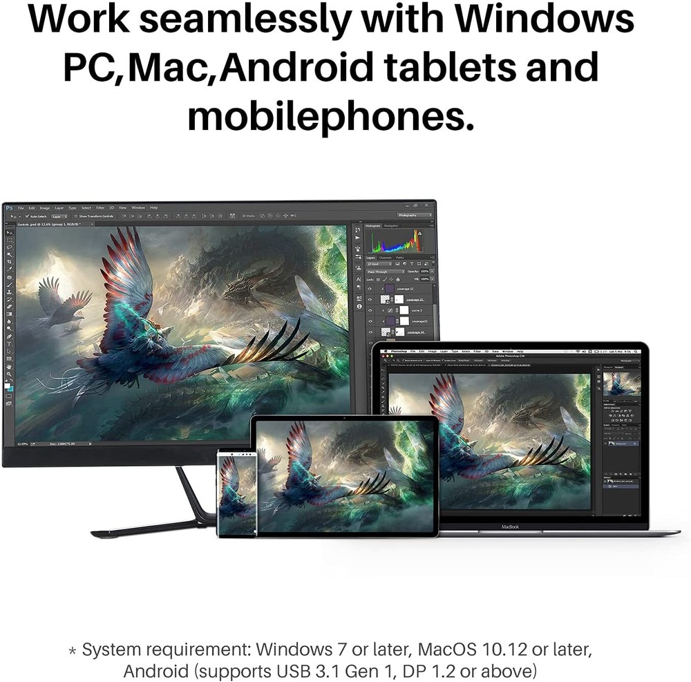HUION KAMVAS PRO 16 Plus 4K UHD Graphics Drawing Tablet