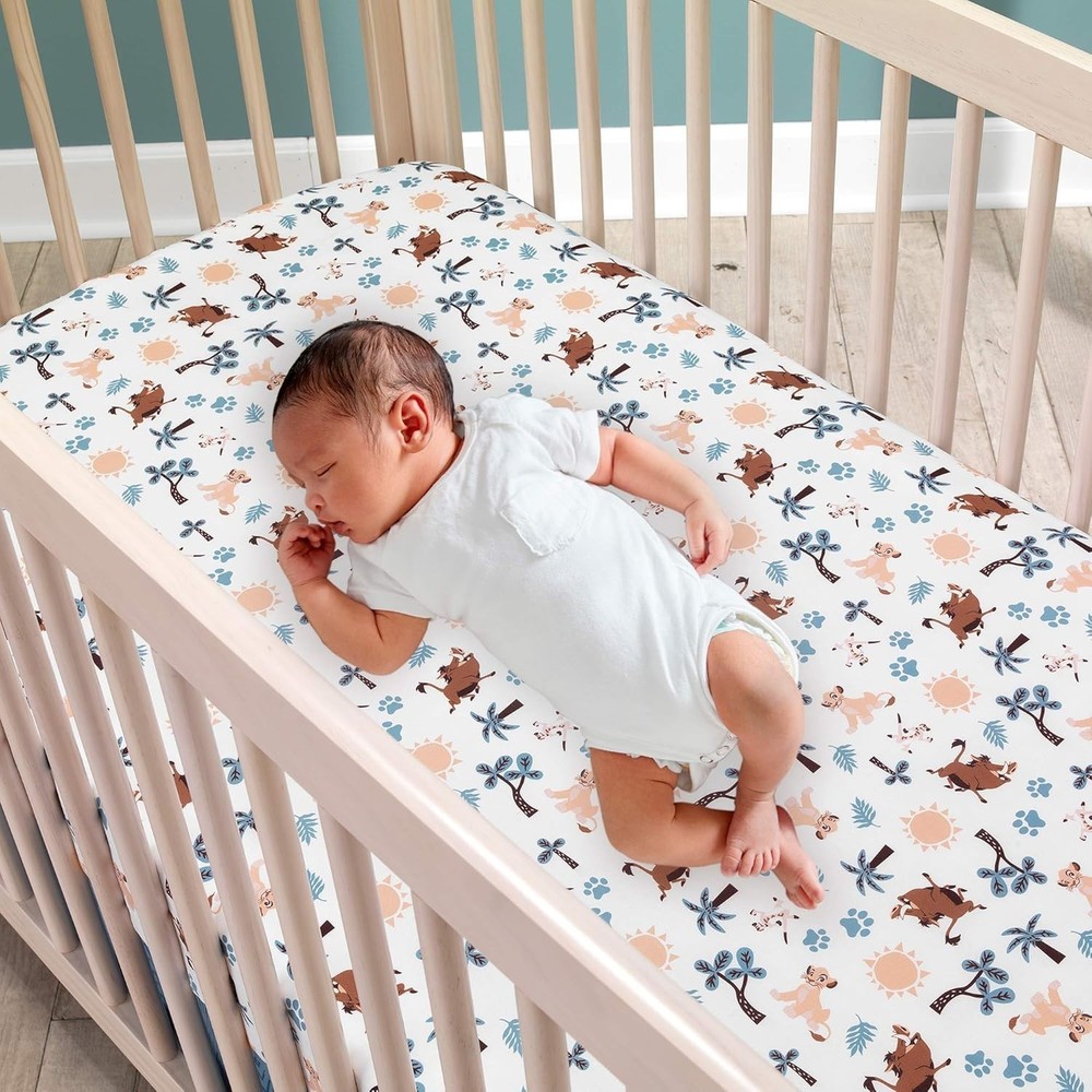 Lion King Adventure Fitted Crib Sheet