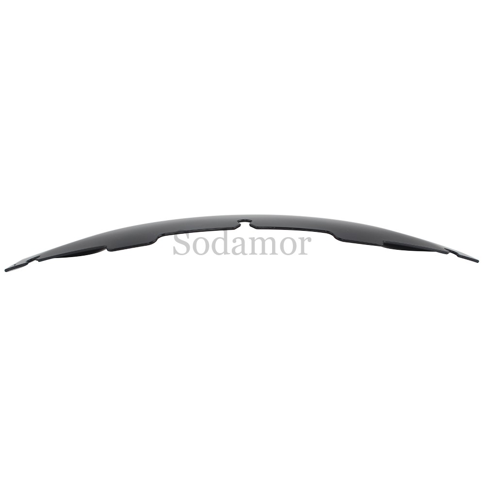 For Harley Touring Electra Glide 1993-2013 6" Wave Windshield Windscreen Black