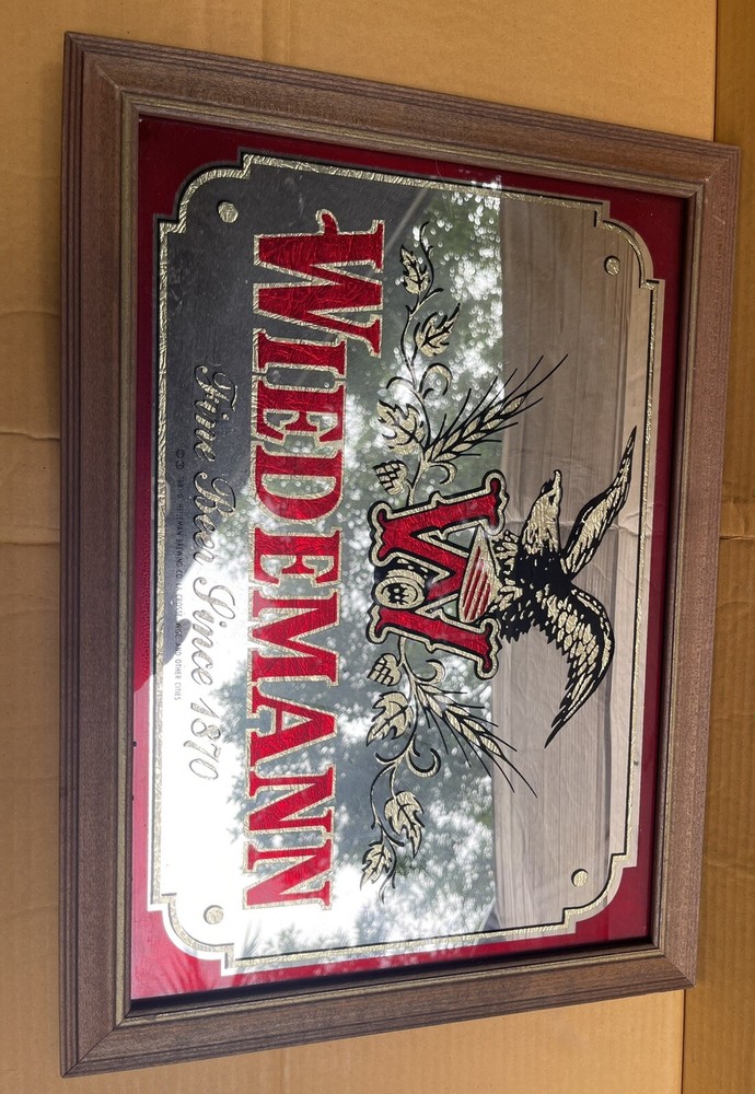 Wiedermann Beer Mirror 14x19”