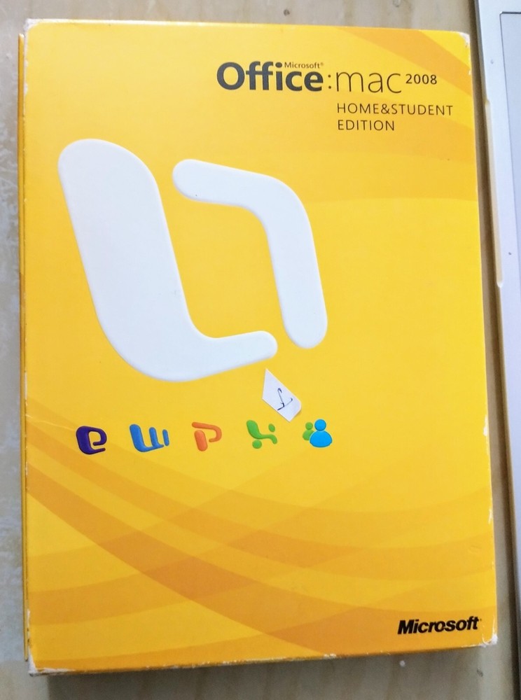 Microsoft Office 2008 Home and Student Edition for Mac