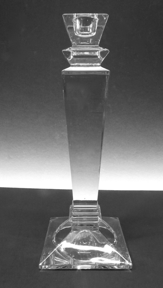 GODINGER CRYSTAL EMPIRE SINGLE LIGHT CRYSTAL CANDLEHOLDER