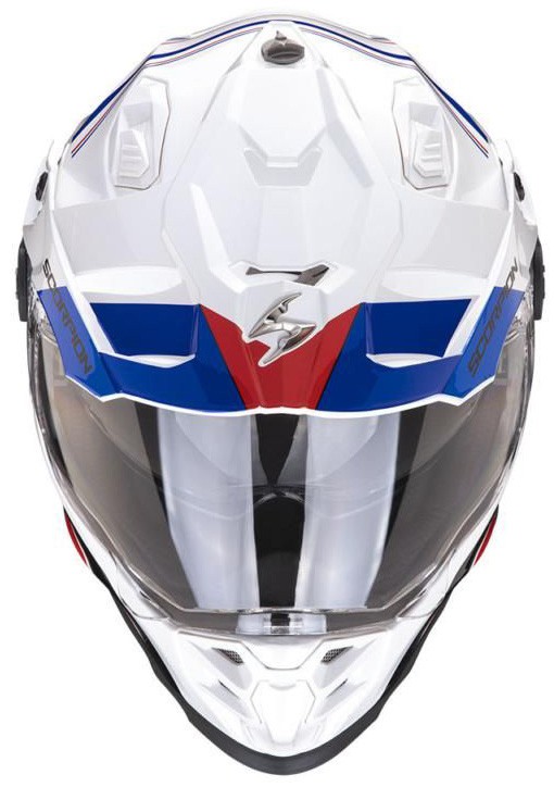 Scorpion ADF-9000 - Desert White/Blue/Red