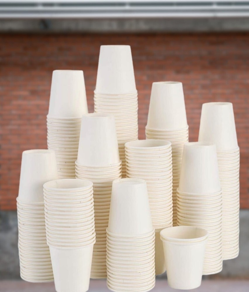 9 oz 50 white paper cups