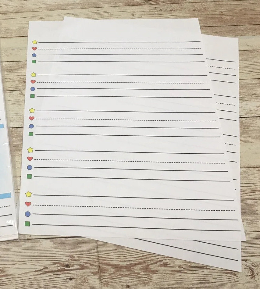 RightWrite Handwriting - Handwriting Practice Paper For Children - 30 Sheets