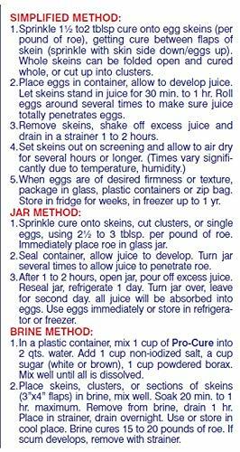 Pro-Cure Original Egg Cure, 12 Ounce, Natural
