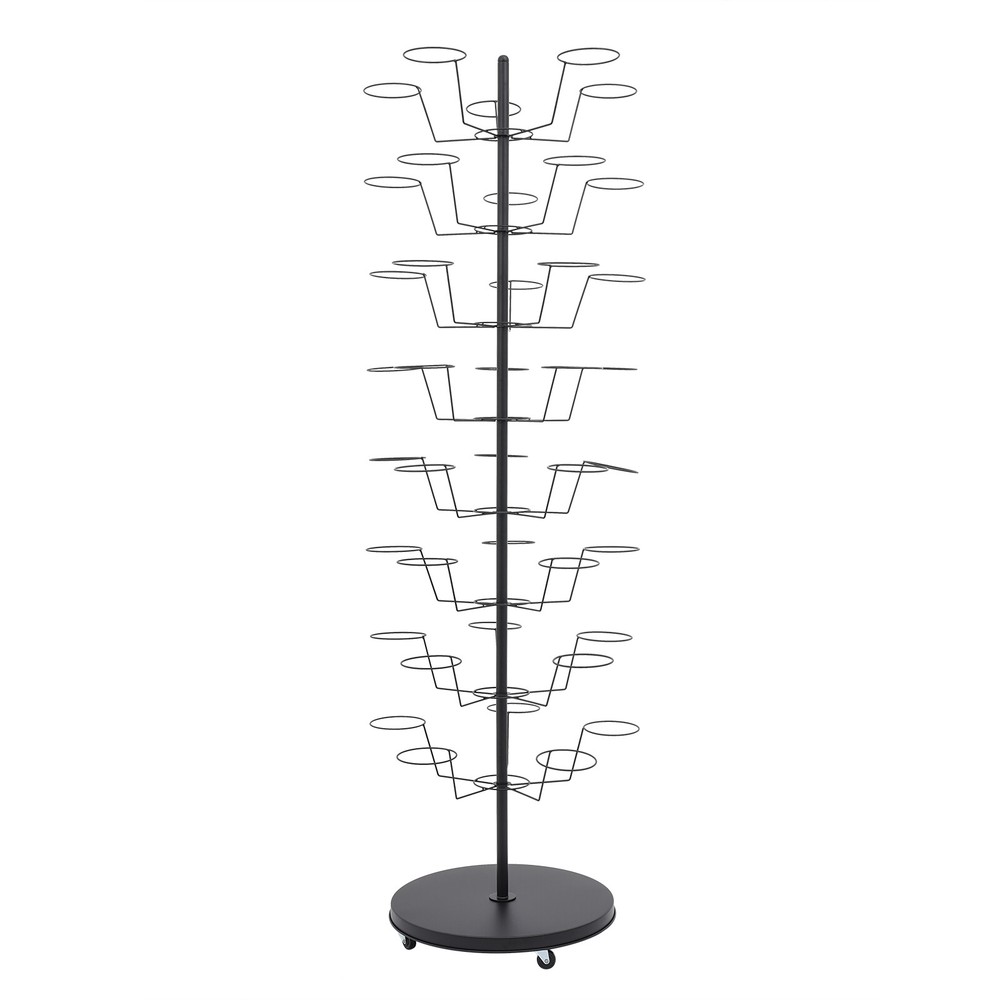 Hat Rack, Freestanding Hat Display Stand, 8-tier Hat Holders