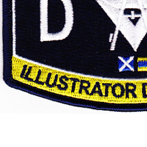 Technical Administrative Rating Illustrator Draftsman Patch