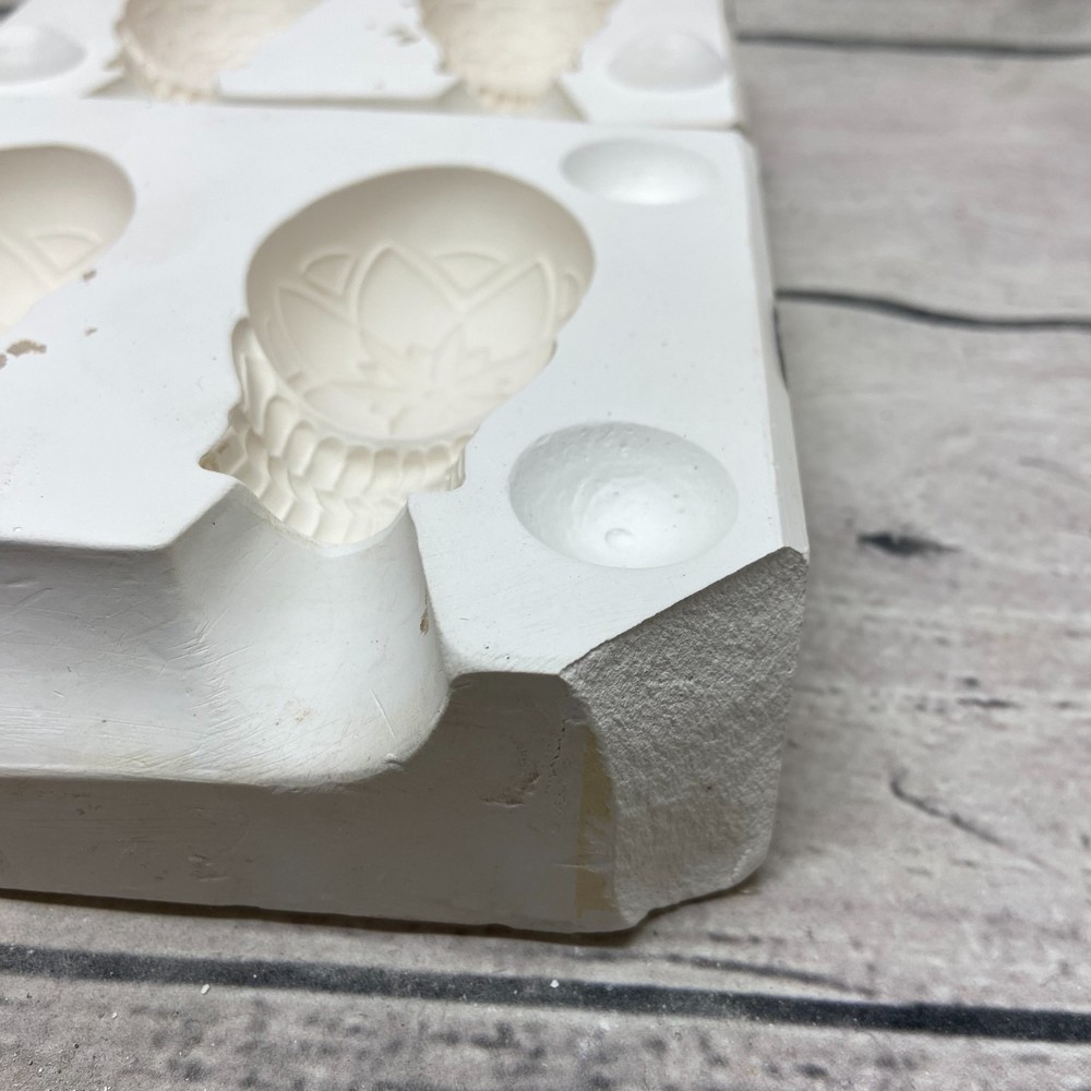 Daddy’s Ceramic Casting Mold Eggs In Basket #D-102