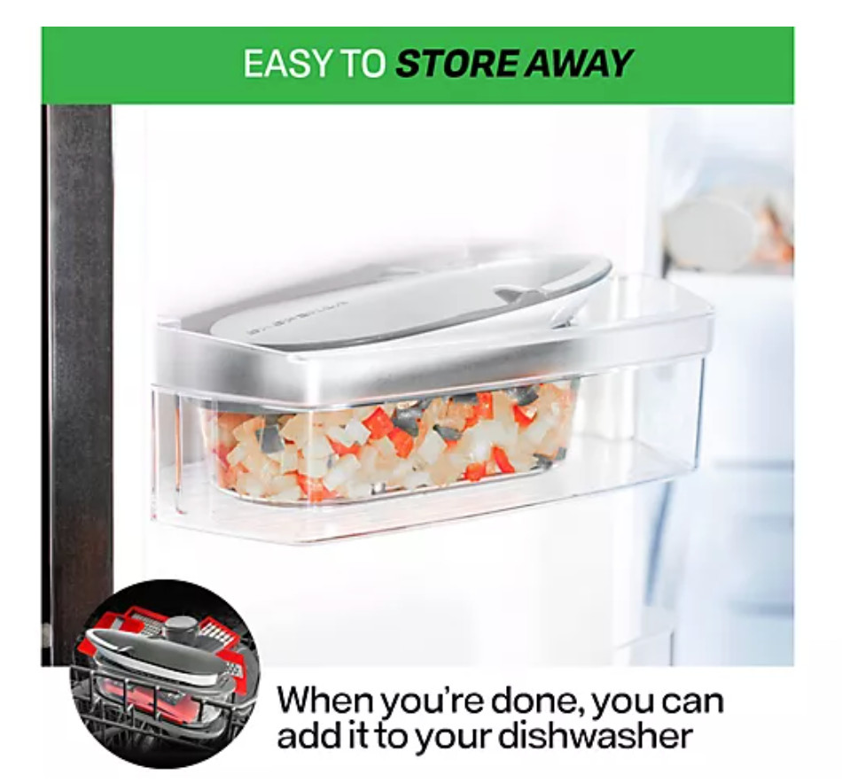 Chopzilla Multi-Function Food Chopper - 4 Interchangeable Cuts