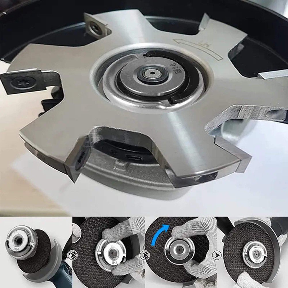 2x M14 Self-Locking Pressing Plate for Angle Grinder Diamond and Cup Grinding