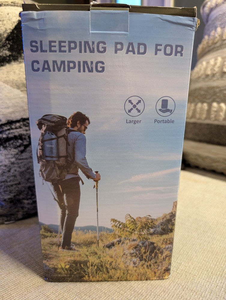 4" Sleeping Pad For Camping