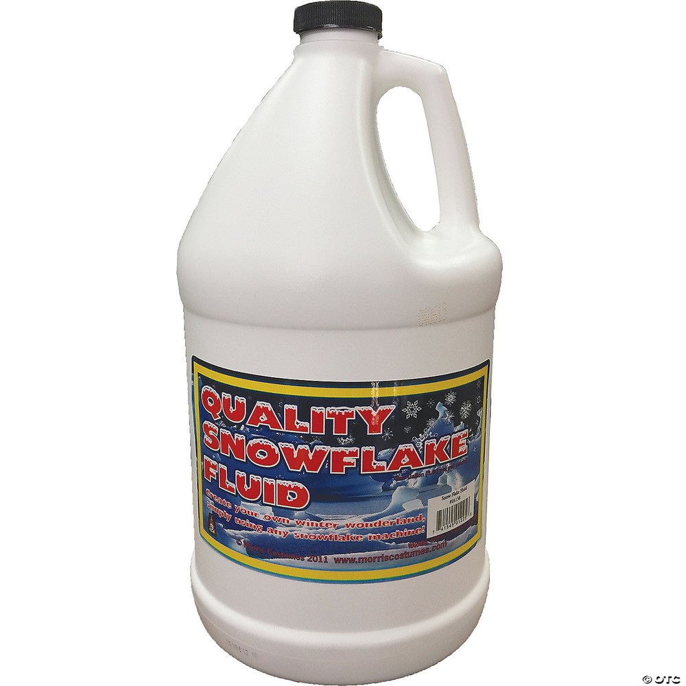 Snow Flake Fluid Gallon Size - Morris Costumes