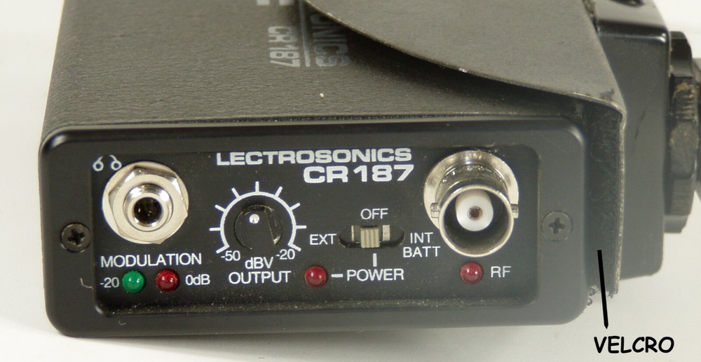 Lectrosonics CR187 Wireless Microphone Transmitter Receiver Two Mics Many Extras