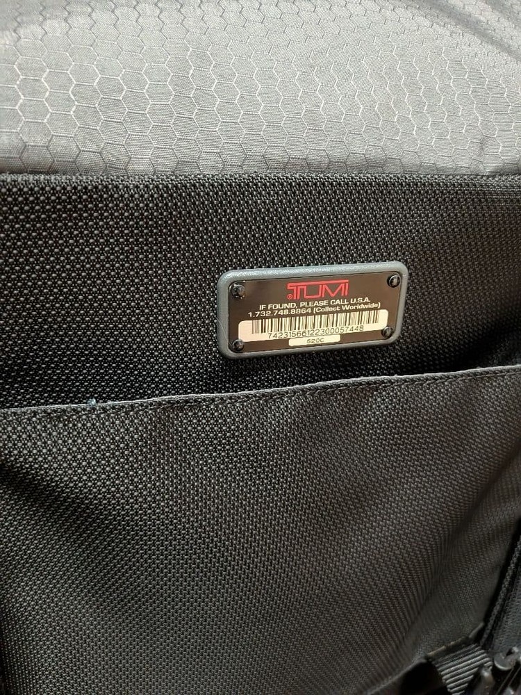 TUMI Backpack Business Bag Large Capacity Black Used