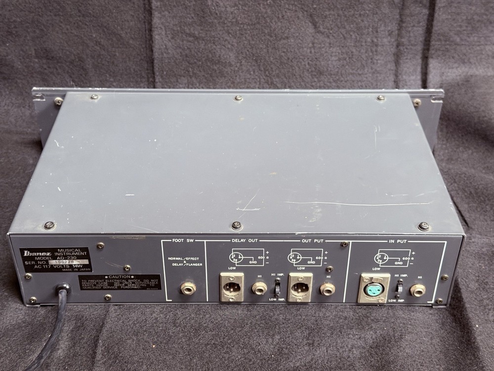Ibanez AD-230 Analog Delay / Multi Flanger - Tested & Working