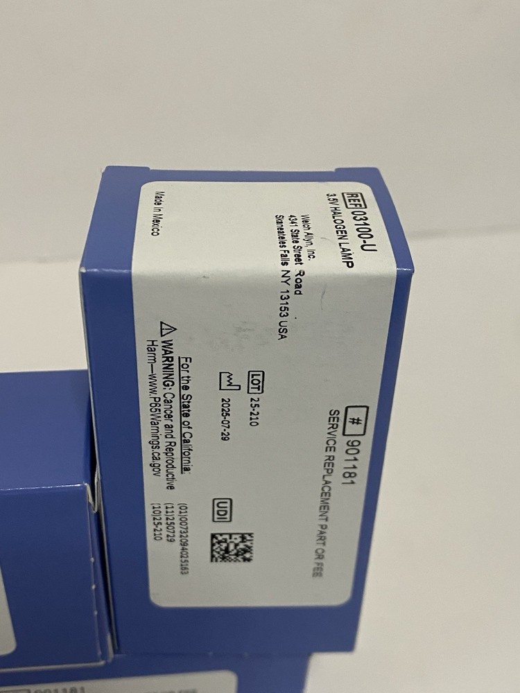 Lamp, 3.5V Halogen 03100-U 8PC