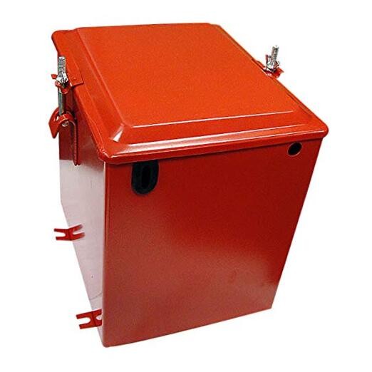1711-1022 Battery Box, Red