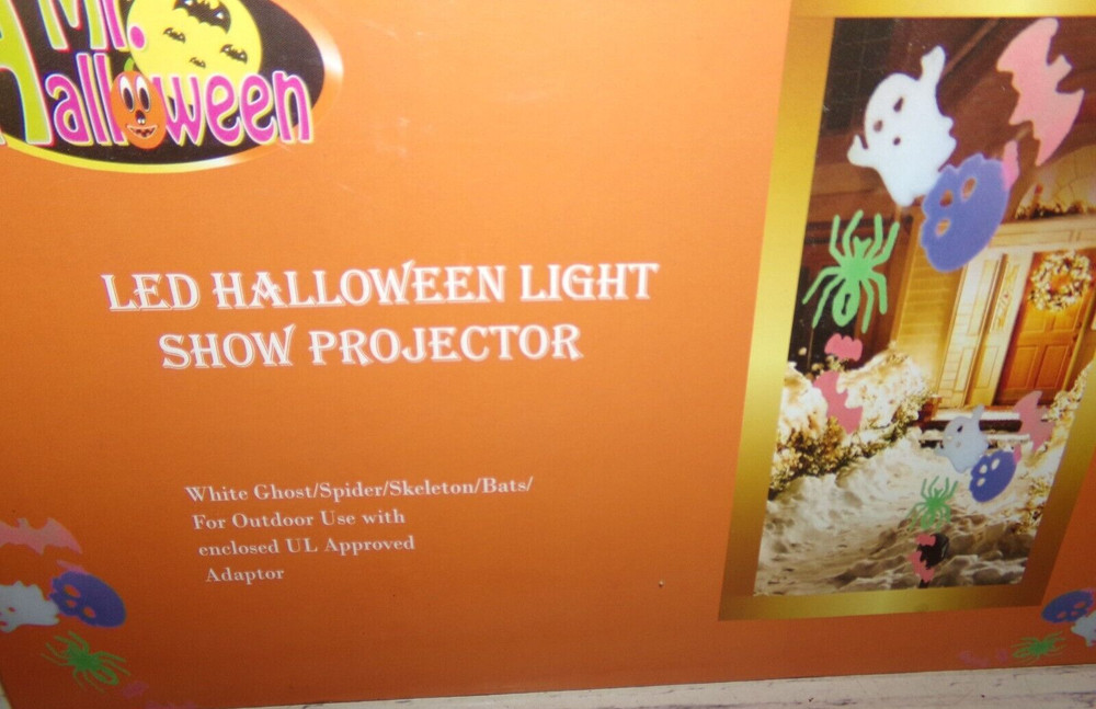 New Mr Halloween LED Light Show Projector