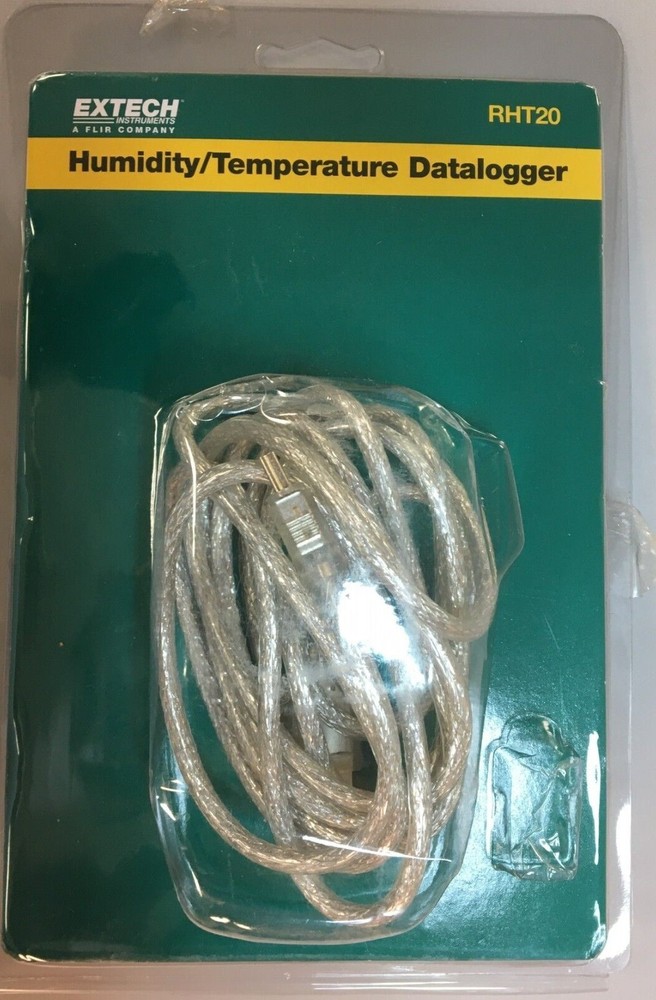 EXTECH RHT20 DATA LOGGER, TEMP & HUMIDITY DATALOGGER, COMPONENTS, READ ALL FIRST