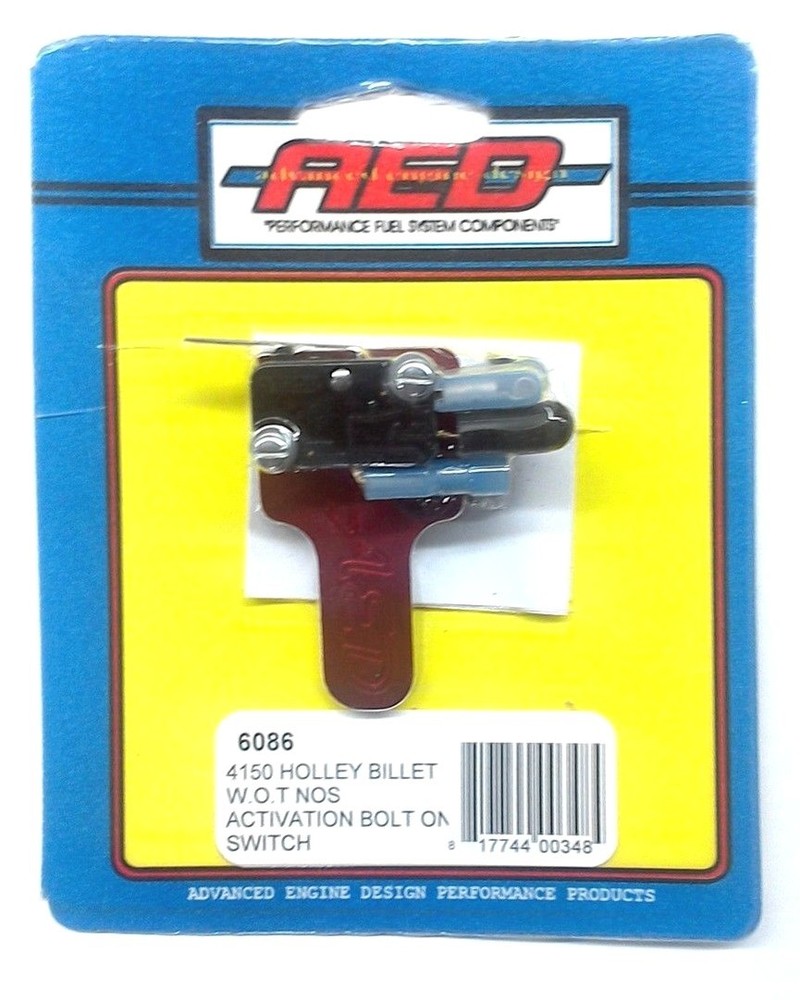 AED 6086-NItrous Activation Switch-Wide open Throttle switch for 4150 w/ bracket