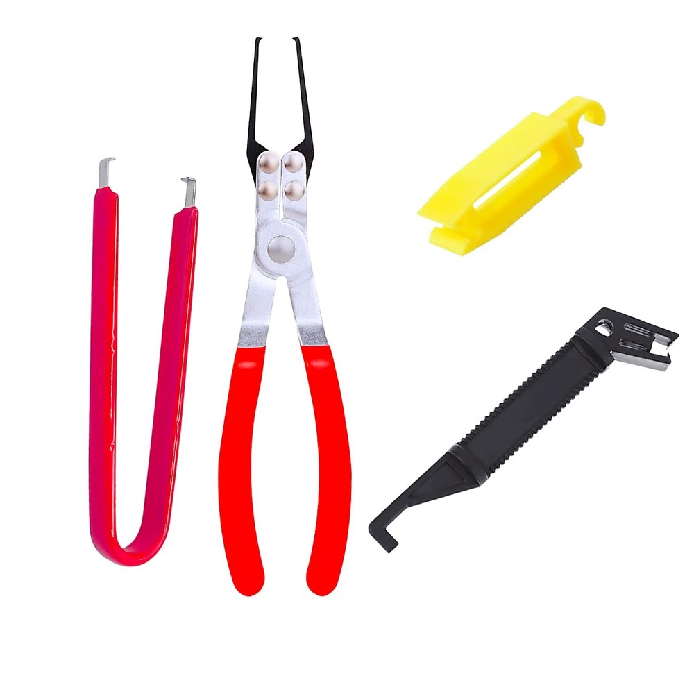 Relay Puller Pliers Fuse 4-Pack Automotive Red Puller Tool New
