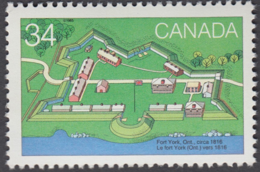 Canada - #1052 Canadian Forts - MNH