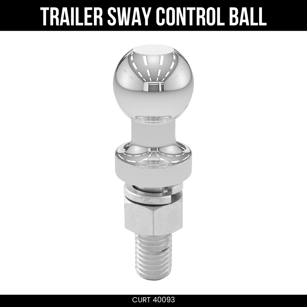 CURT Replacement Trailer Sway Control Ball 1-1/4 Inch Diameter 40093