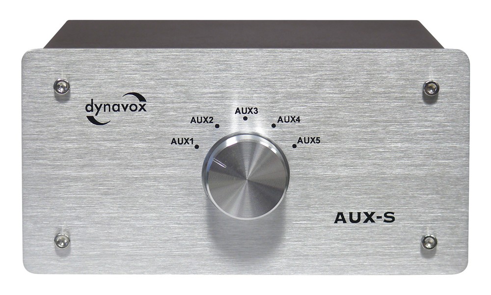 Dynavox Input Expansion / Switch AUX-S Silver Source Switcher