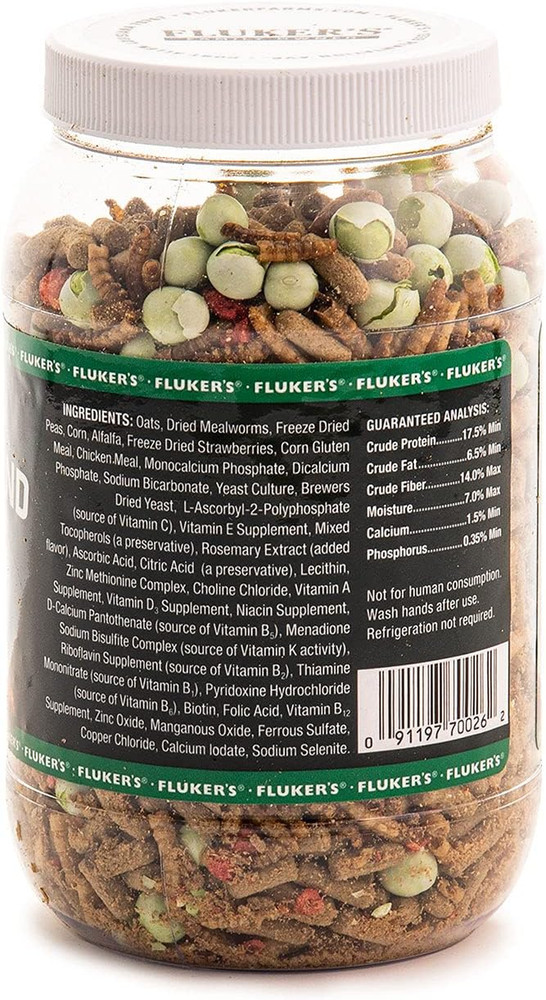 Fluker's Buffet Blend Box Turtle Diet Insects Veggies Fruit 6.5 Oz