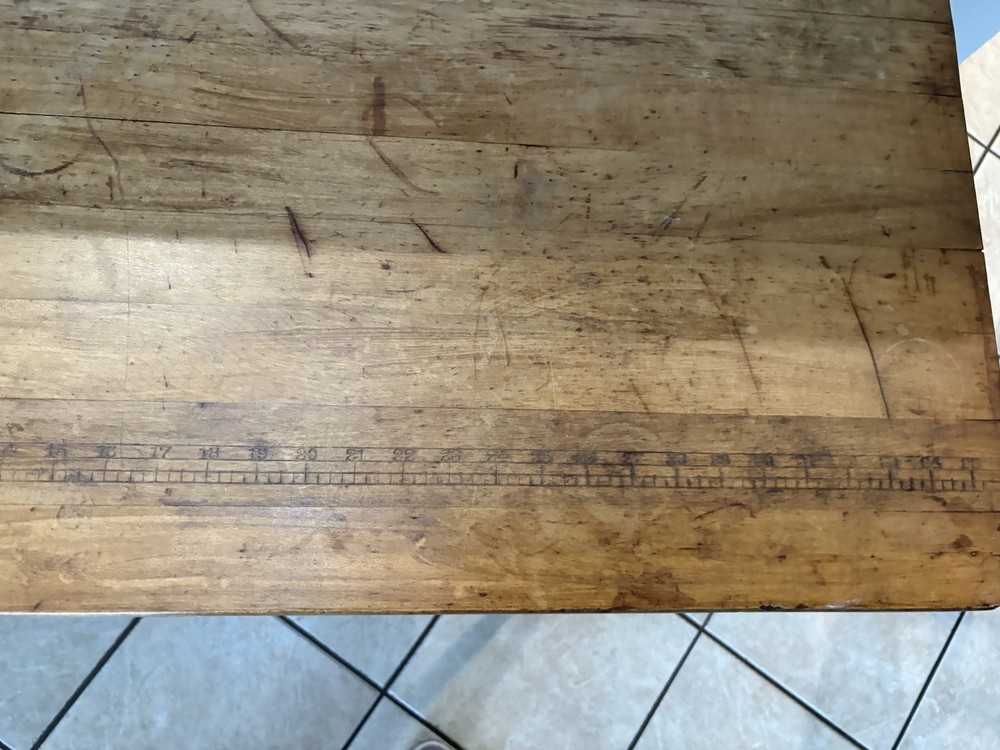 Antique Child’s Fold Up Sewing Table