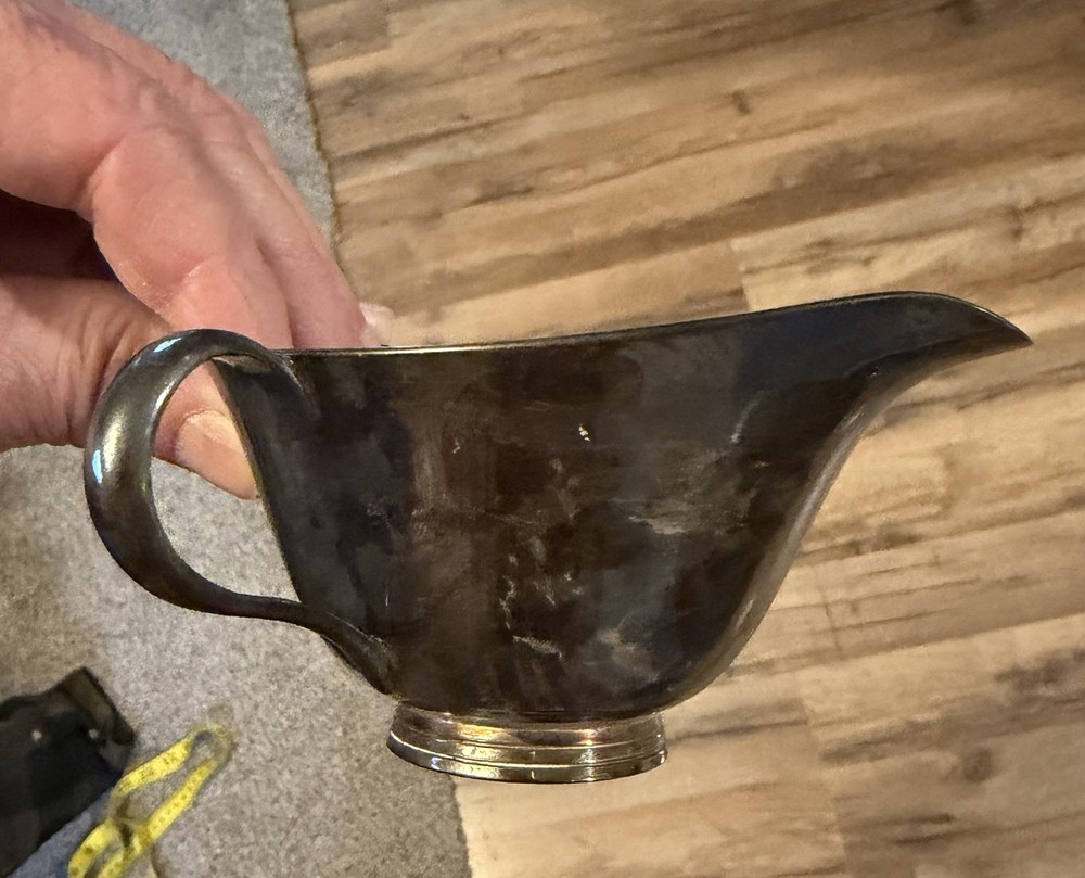 FISHER SILVER PLATED CREAMER / GRAVY ? K110