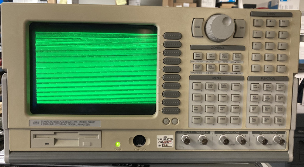 Stanford Research Systems SRS Model SR785 Dual Channel Dynamic Signal Analyzer