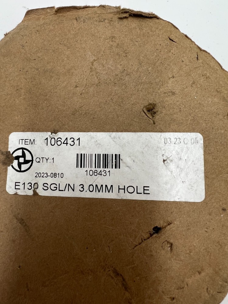 Speco 106431 E130 Speco 3.0mm Hole Plate