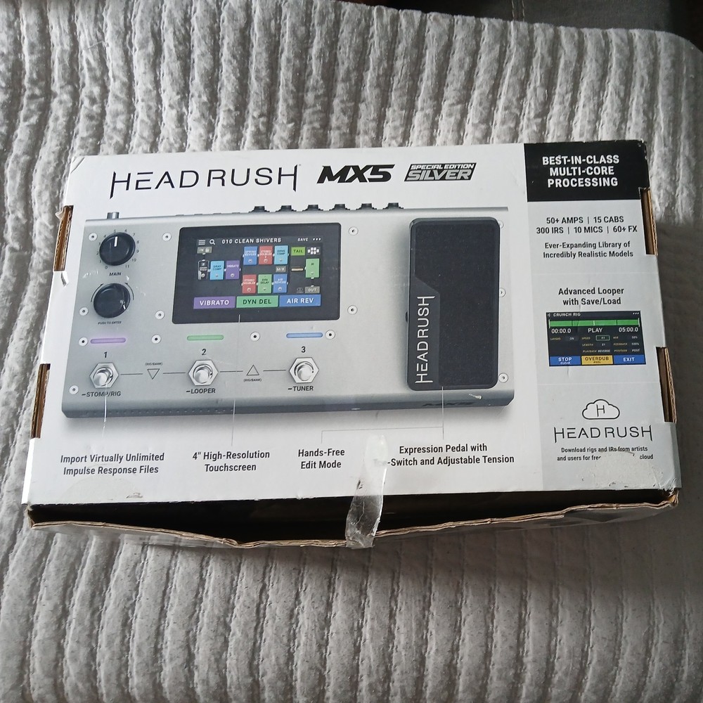 HeadRush MX5 special edition silver Amp Modeling Processor w/Box