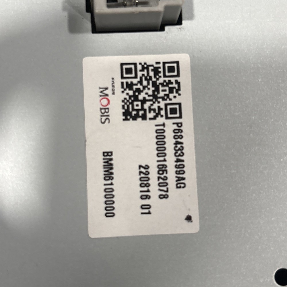 Display WITH Bezel Center Stack - Mopar (68433499AG)